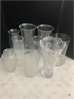 Various large vases for your floral needs!