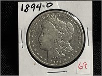 1894O MORGAN SILVER DOLLAR