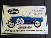 Repro. Metal Ford Sign.  10" x 17".