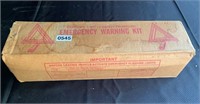 Emergency Warning Kit  NIB.