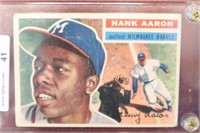 1956 Topps Hank Aaron #31 baseball card