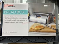 STAINLESS STEEL BREAD BOX