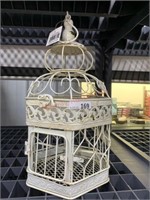 13 INCH METAL BIRD CAGE DECOR