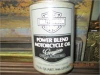 Qt. Harley Davidson Oil Can