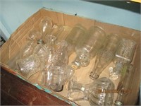 Box Lot of Various Bottles