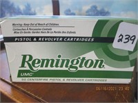 Remington 9 mm Luger-50 ct.