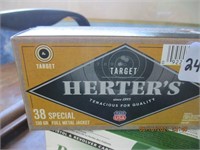 Herter's 38 Special Bullets-50 Ct.