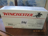 Winchester 380 Auto Full Metal Jacket-50 ct.