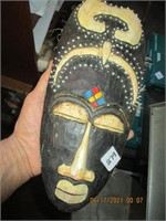 Wooden Carved Tribal Mask