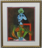 Femme Dans Un Fauteil Giclee By Pablo Picasso