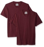 Essentials Men's 2PK Slim-fit V-Neck T-Shirt, 2XL
