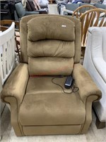 HOME MERIDIAN ELECTRIC LIFT CHAIR  BROWN  MSRP