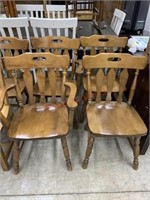 5 ST JOHNS MAPLE DINING CHAIRS