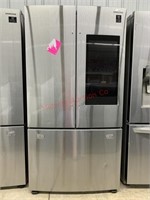 Samsung French door frig with screen. MSRP 4199.
