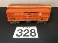 LIONEL NO.3656 OPERATING CATTLE CAR