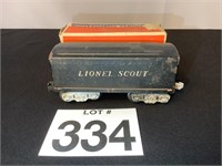 LIONEL NO.1001T TENDER FOR "027" TRACK