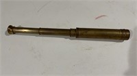 Antique civil war era brass telescope