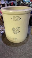 Western stoneware #12 crock