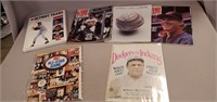 Assortment of Vintage Baseball Magazines