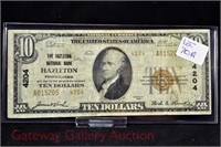 Hamilton $10 national currency: