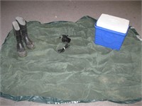 Air Matras, Rubber Boots and Cooler