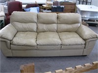 Leather Looking Sofa Good Condition