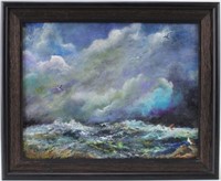 D. Tymeson, "Impending Storm", Oil on Canvas