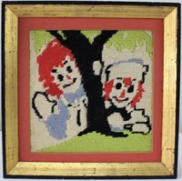 Raggedy Ann & Andy, Needlepoint