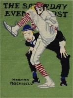 "100th Anniversary of Baseball", Needlepoint