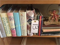 ASST. COOKBOOKS, WOODEN TEDDY BEAR