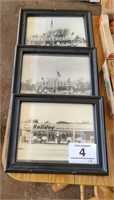 Old Hayward framed photos (Erickson's...
