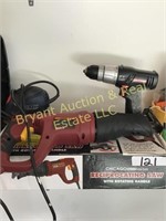 RECIPROCATING SAW (AS IS), CRAFTSMAN DRILL,