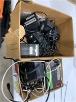 (2) Boxes: Electronics/Battery