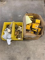 (3) Boxes: CAT Parts/Brass Fittings