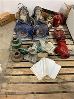 (2) Pallets: Pumps/Motors-Assorted