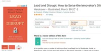 Lead and Disrupt: How to Solve the Innovator's