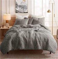 L’Agraty Polyester Microfiber Duvet Cover Charcoal