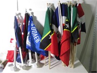 LARGE LOT NEW VARIOUS FLAGS