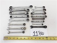 Assorted Ratcheting Wrenches