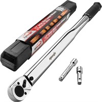 NIDB EPAuto 1/2-Inch Drive Click Torque Wrench (25