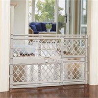 North States MyPet Paws 40" Portable Pet Gate: Ex