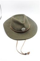 Boy Scout Leisure Fit Felt Wool Hat w Boy Scout