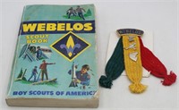 Boy Scouts of America WEBELOS Scout Book &