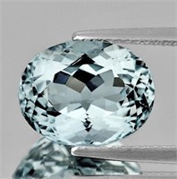 Natural Aquamarine 4.86 Ct {Flawless-VVS}