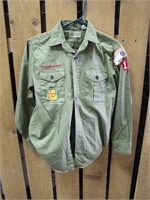 Boy Scouts Official Shirt & Wool Army Pants