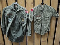 2-Boy Scout Shirts w Patches &1 Pair of Pants