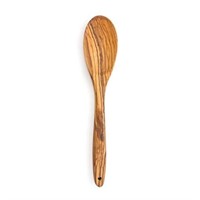 RSVP International Olive Wood Spoon, 12" Rustic,