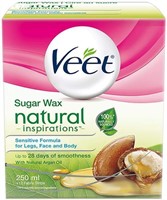 Veet Natural Inspirations Sugar Wax Legs, 250mL -