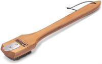 Weber 18 inch bamboo grill brush