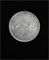 CANADIAN SILVER DOLLAR 1953